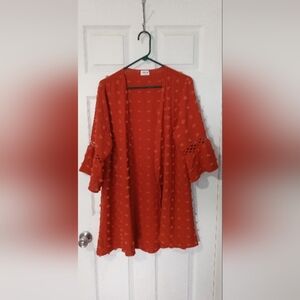 Andeip sheer cardigan size Large